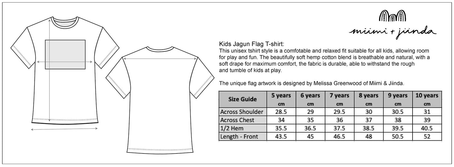 Jagun Flag 'Big Kids' Limited Edition T-Shirt
