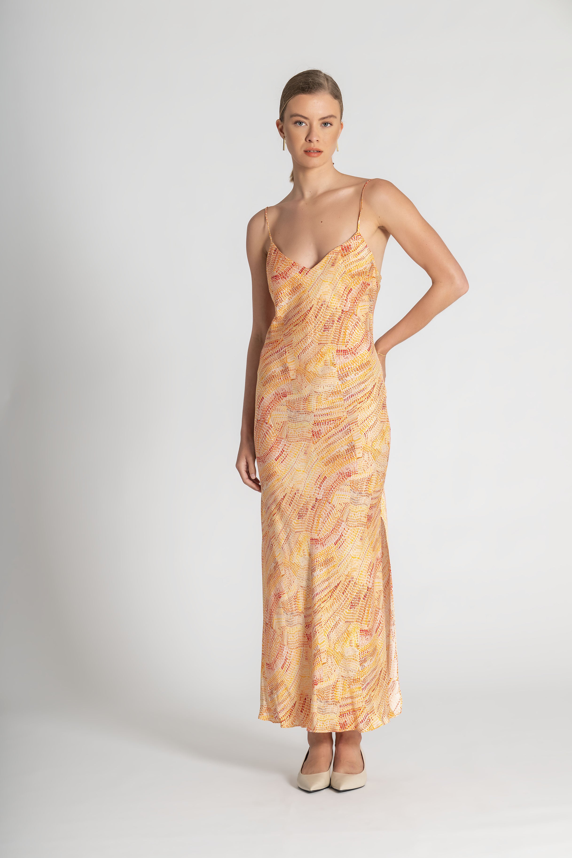 Collectors Edit | Jaanymili Sunset Silk Bias Slip