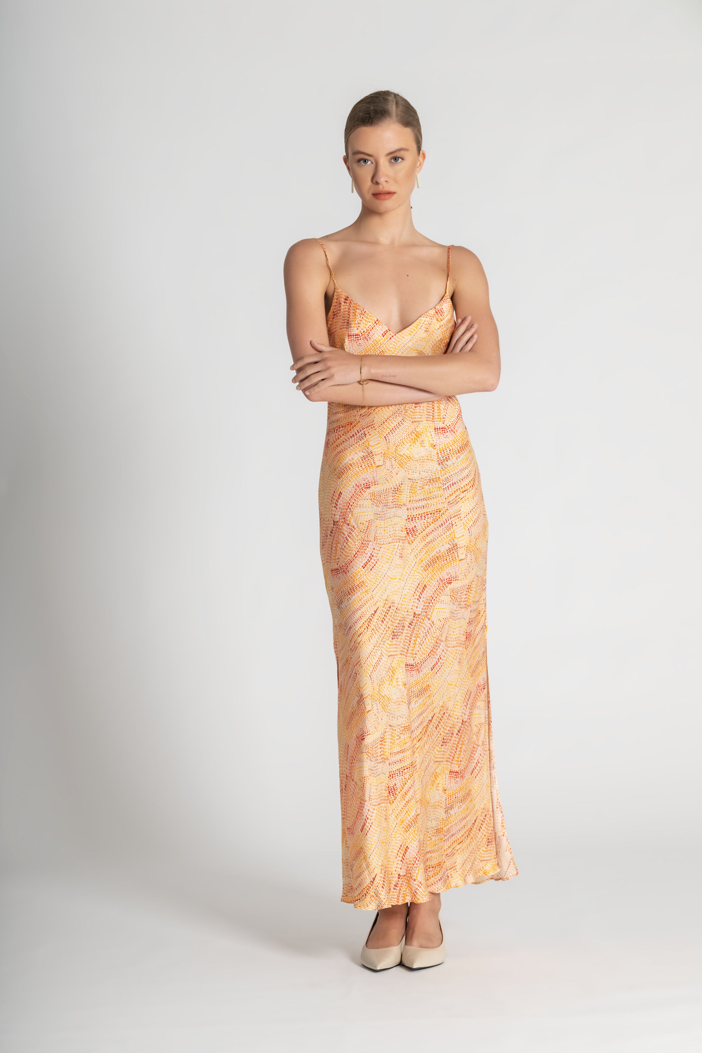 Collectors Edit | Jaanymili Sunset Silk Bias Slip
