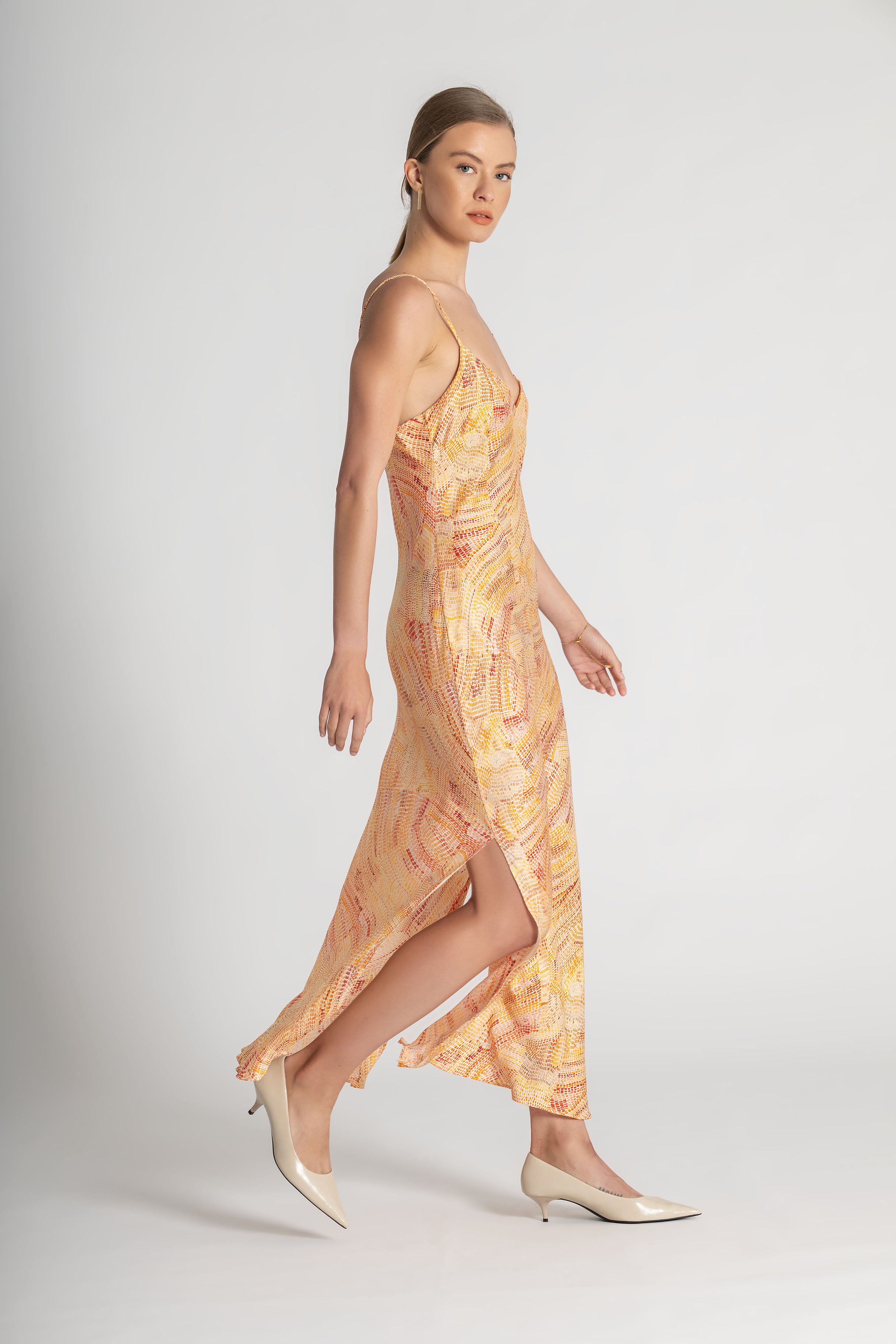Collectors Edit | Jaanymili Sunset Silk Bias Slip