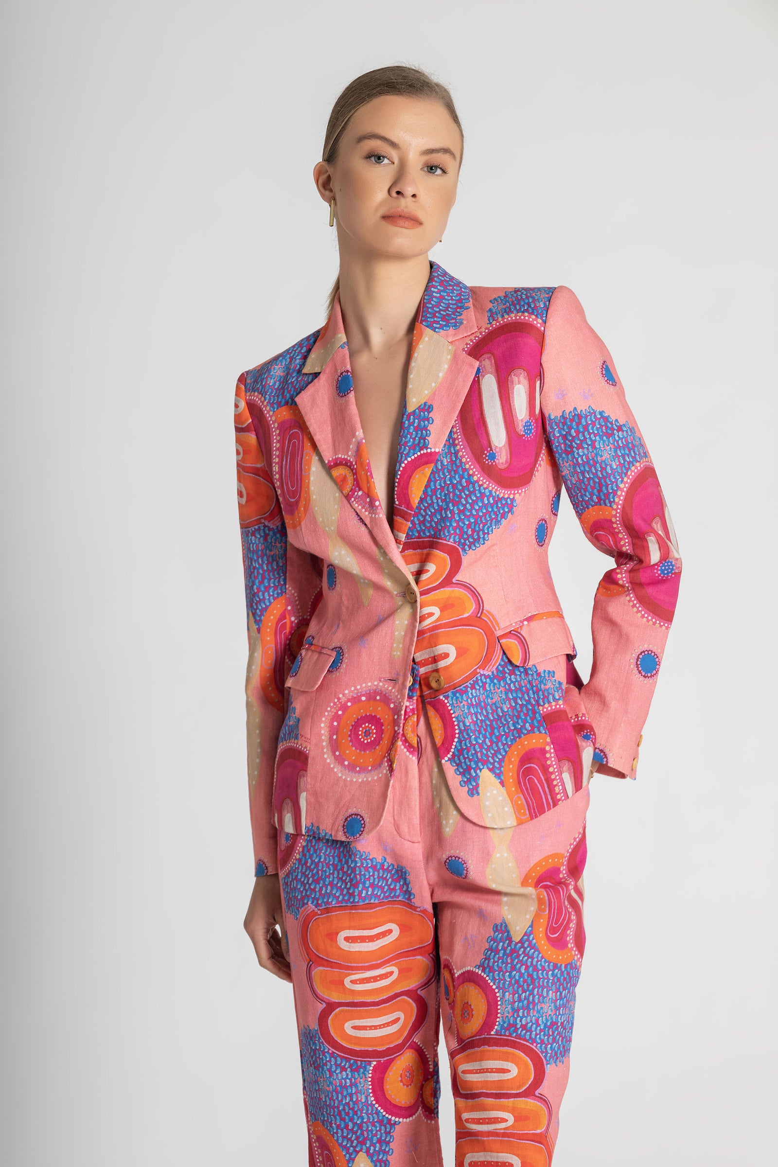 Yaara Linen Slimline Comfort Jacket