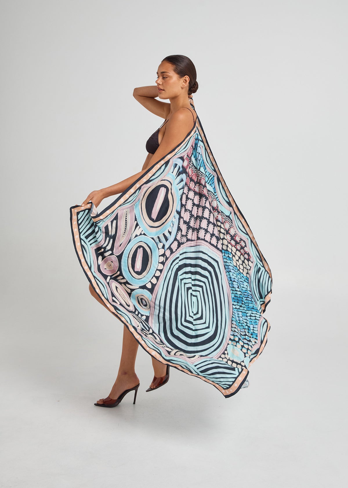 Oversized Silk Scarf