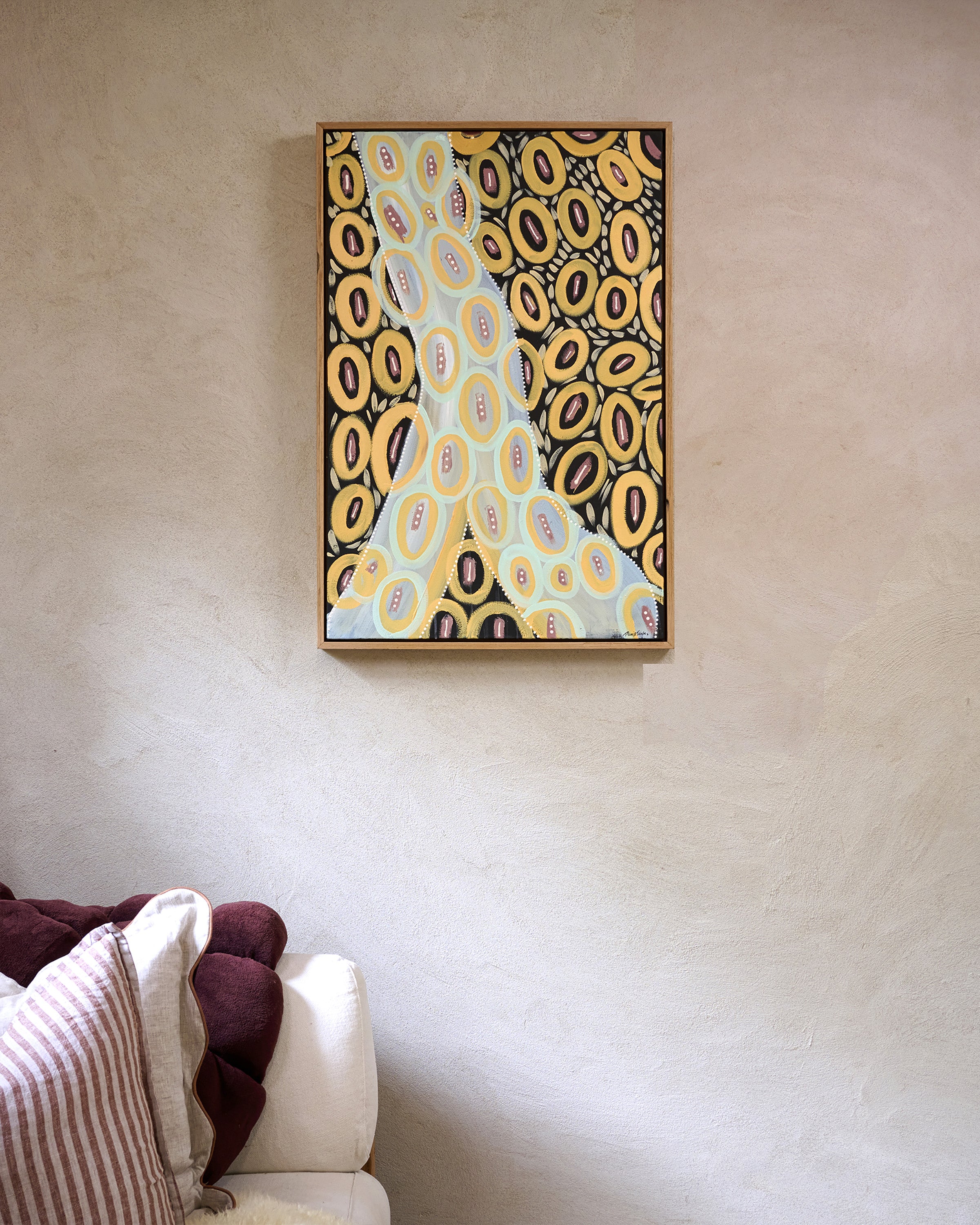 Warluuny (Track), Original Painting