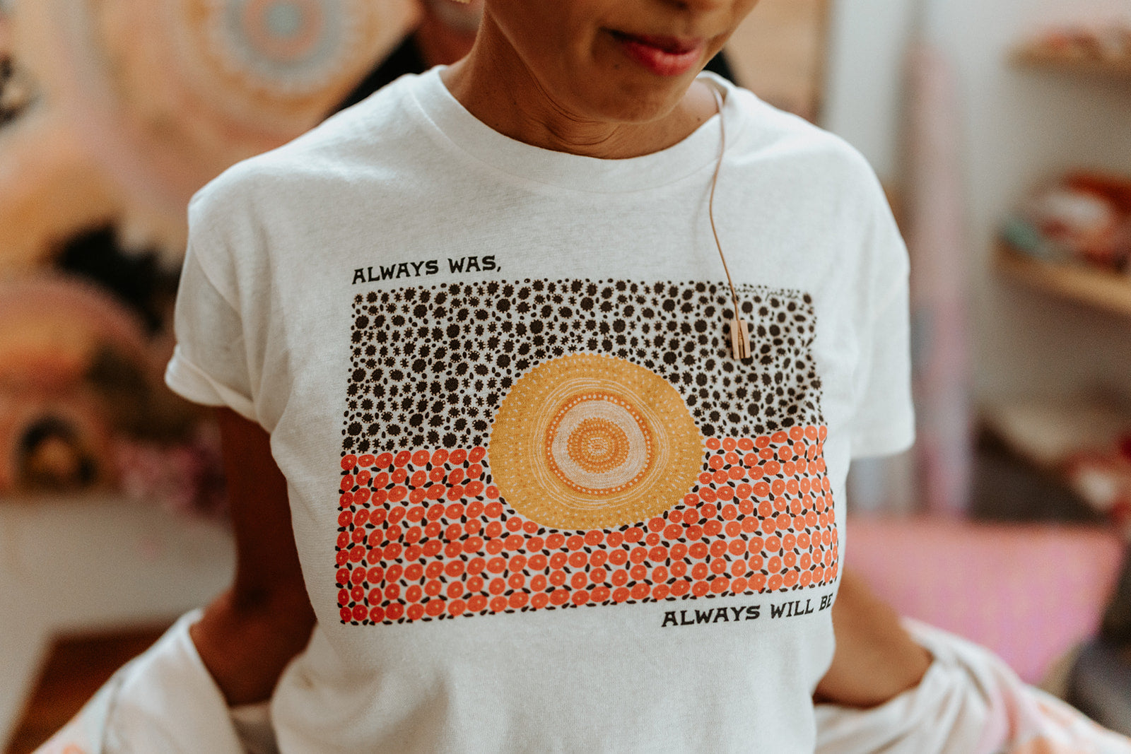 Womens Jagun Flag Tee