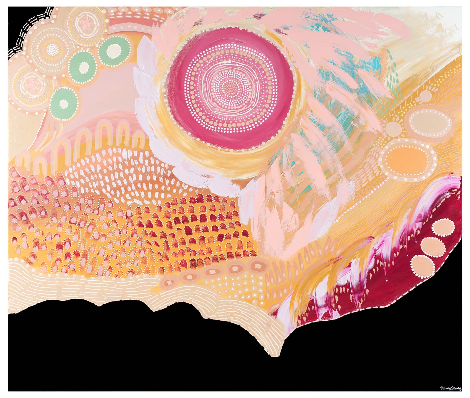 BALGARRAMBA MIINGI PAPER PRINT EDITION  (ONE OFF STUDIO SALE)