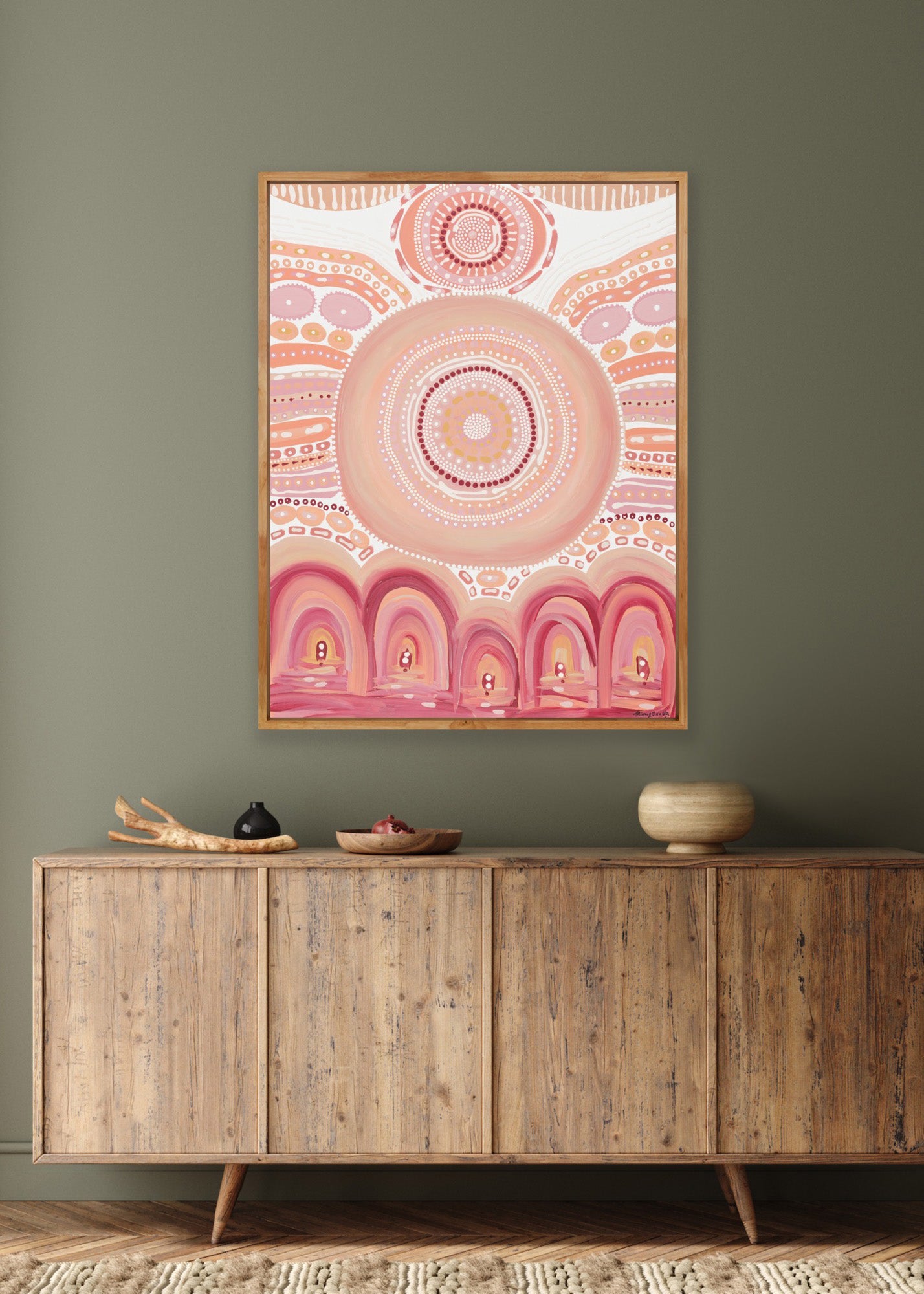 Barrmarrany Miingi, Paper Print Edition (ONE OFF STUDIO SALE)