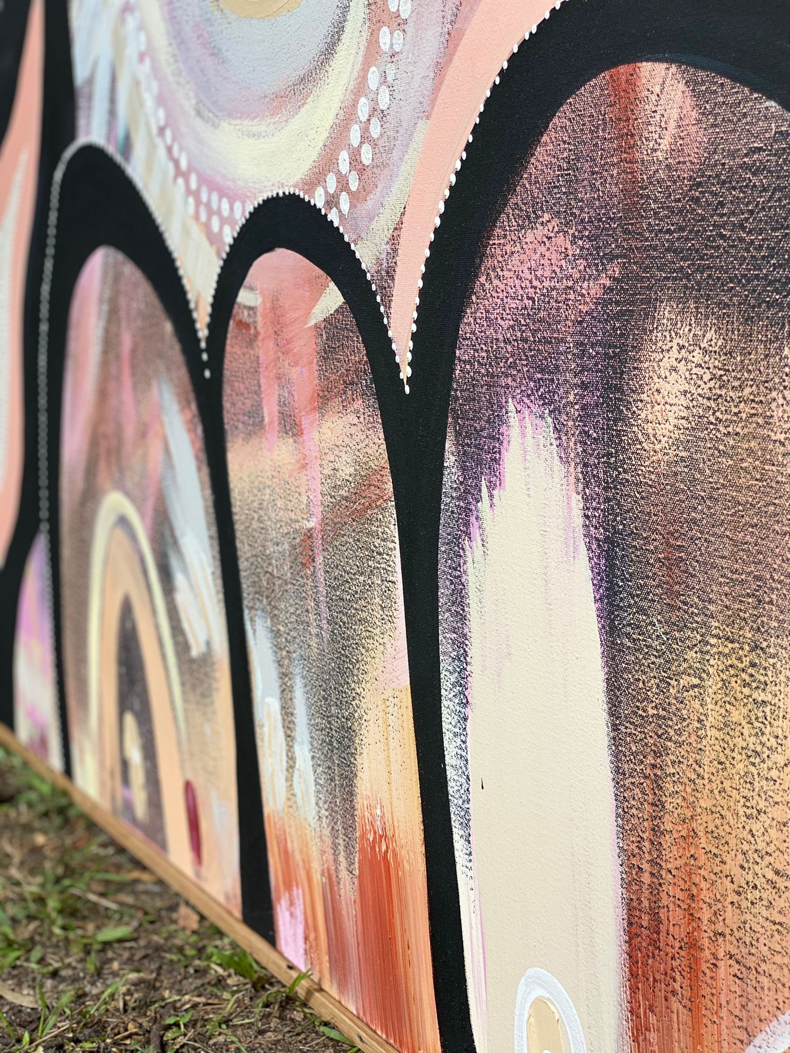 Burraaba (Unearth) Canvas Print Edition