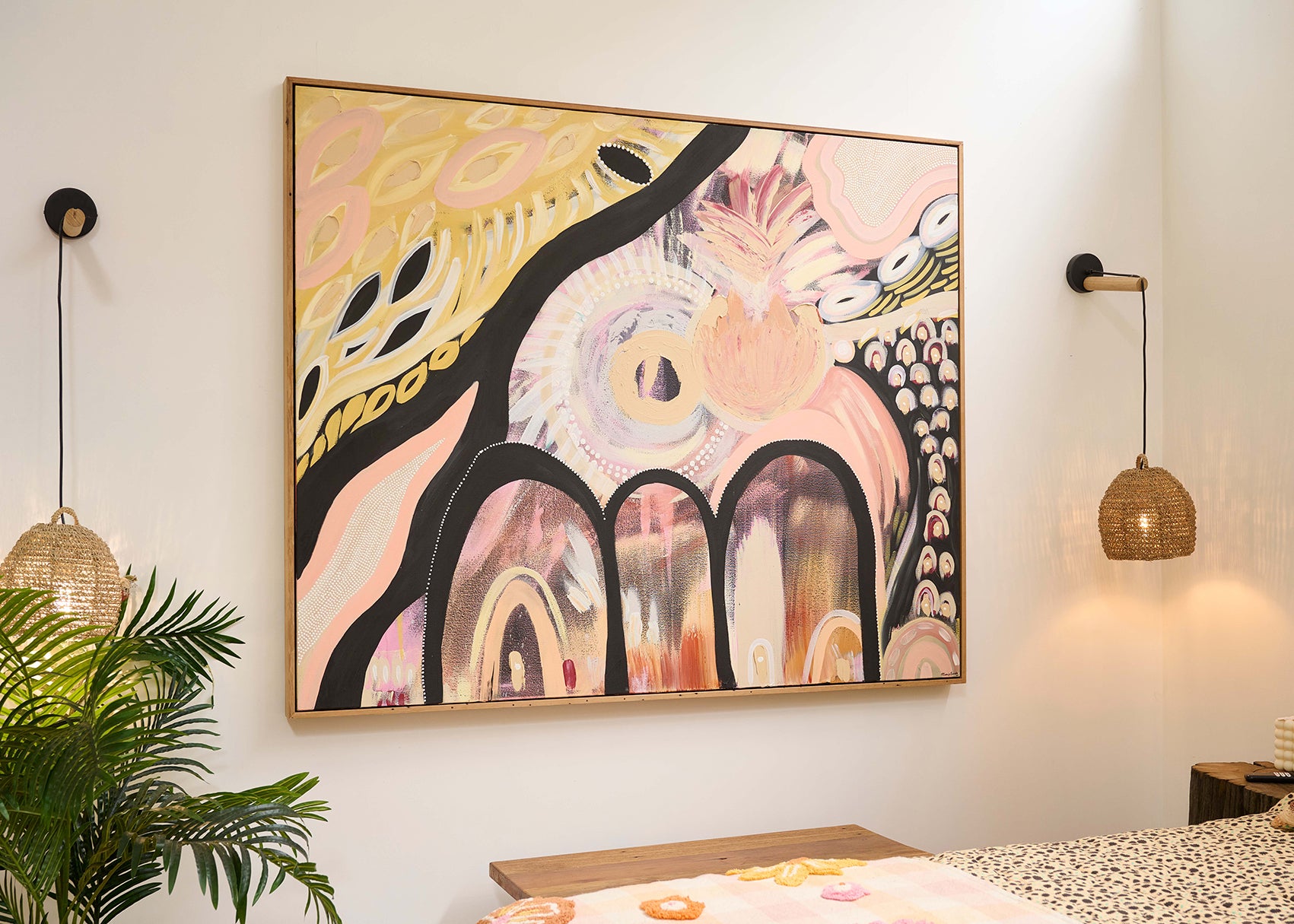 Burraaba (Unearth) Canvas Print Edition