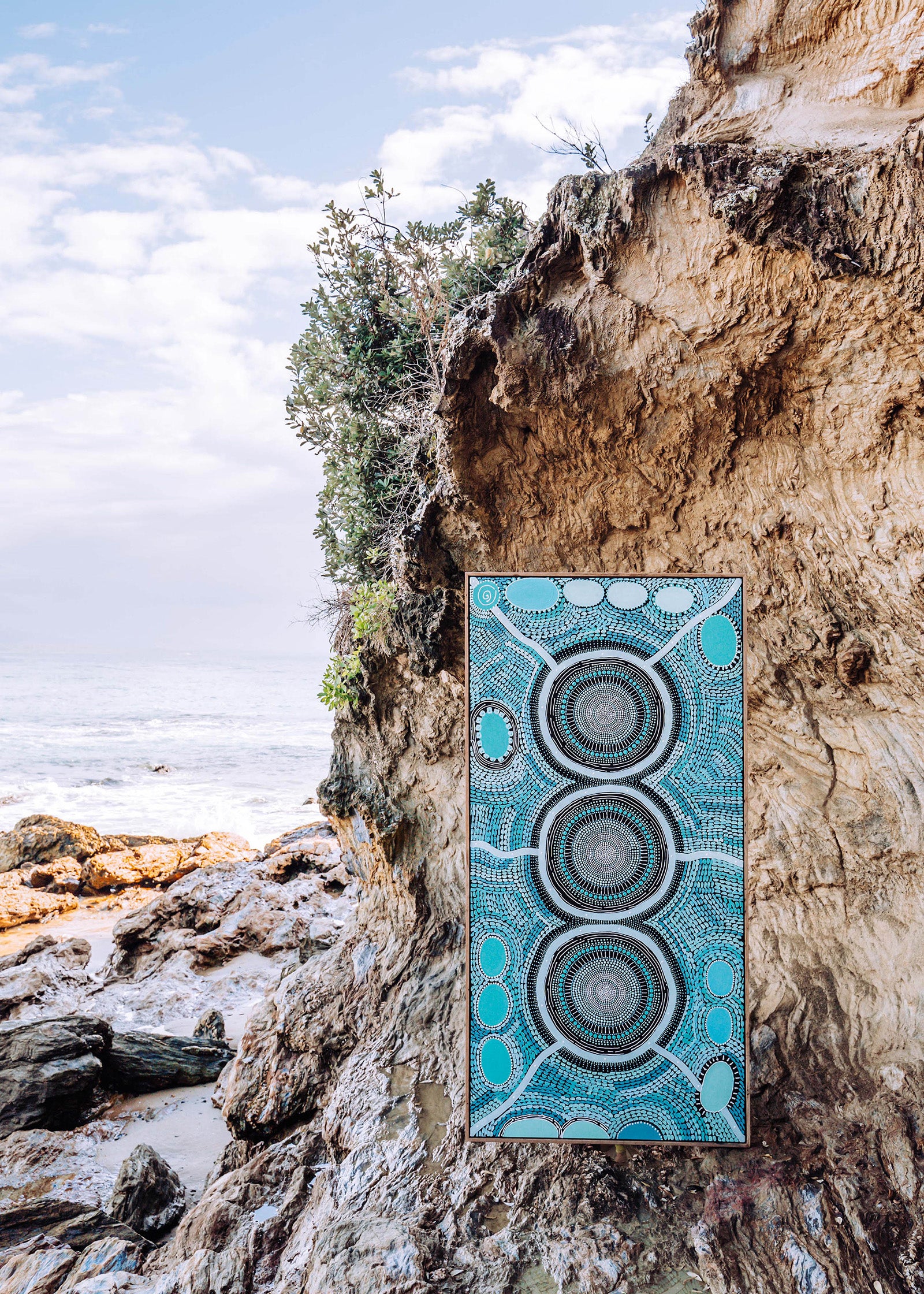 Gaagal (Ocean) Dreaming Canvas Print Edition