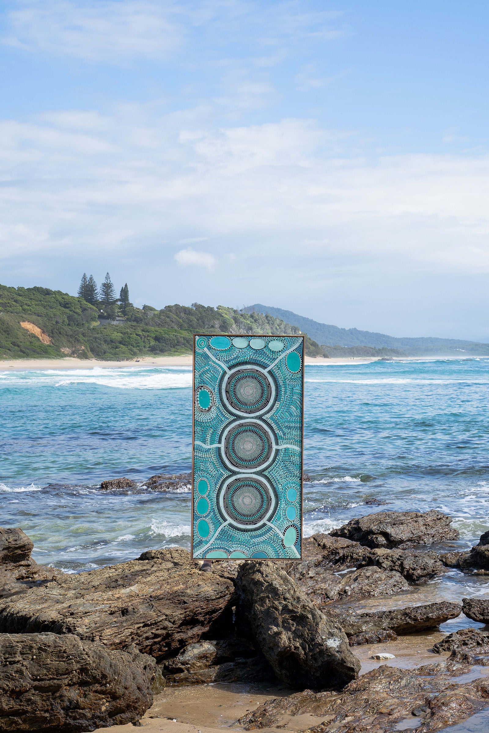 Gaagal (Ocean) Dreaming Canvas Print Edition