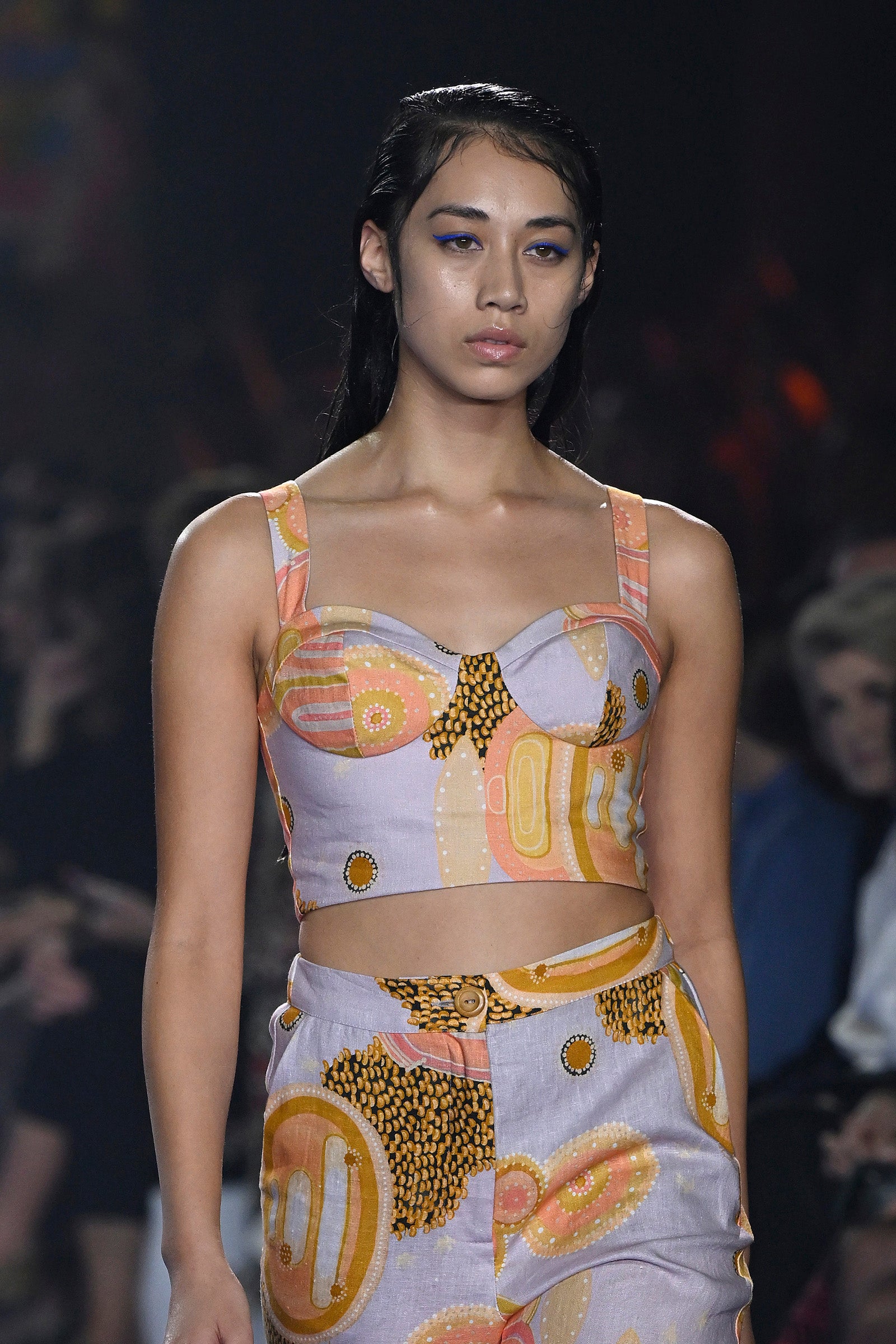 Collectors Edit | Gulgaany Linen Laced-Up Corset