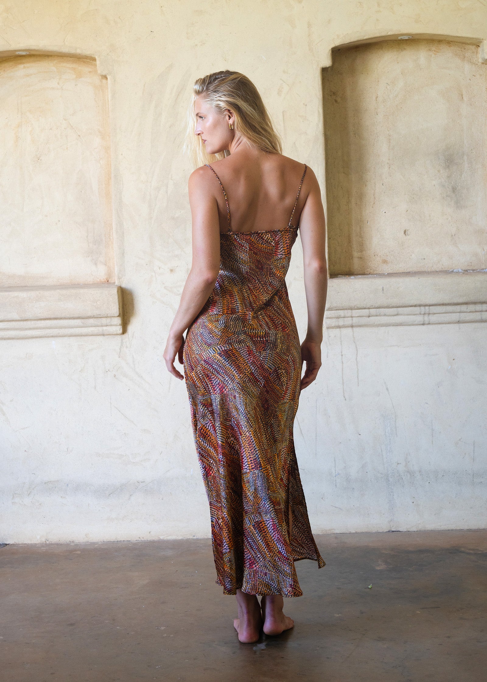 Jaanymili Silk Slip Dress (Ready To Wear)