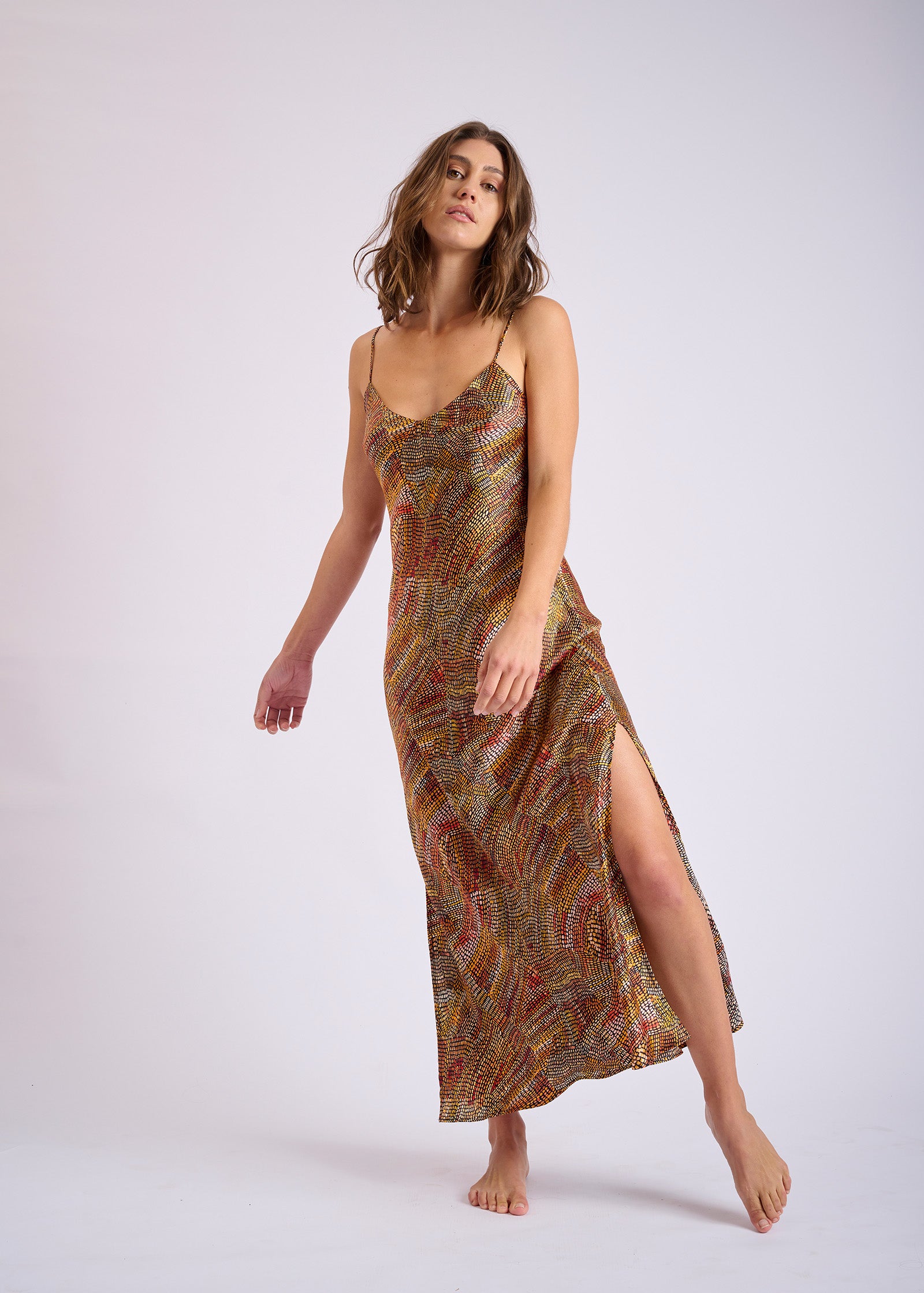 Jaanymili Silk Slip Dress (Pre Order) Nov/Dec delivery