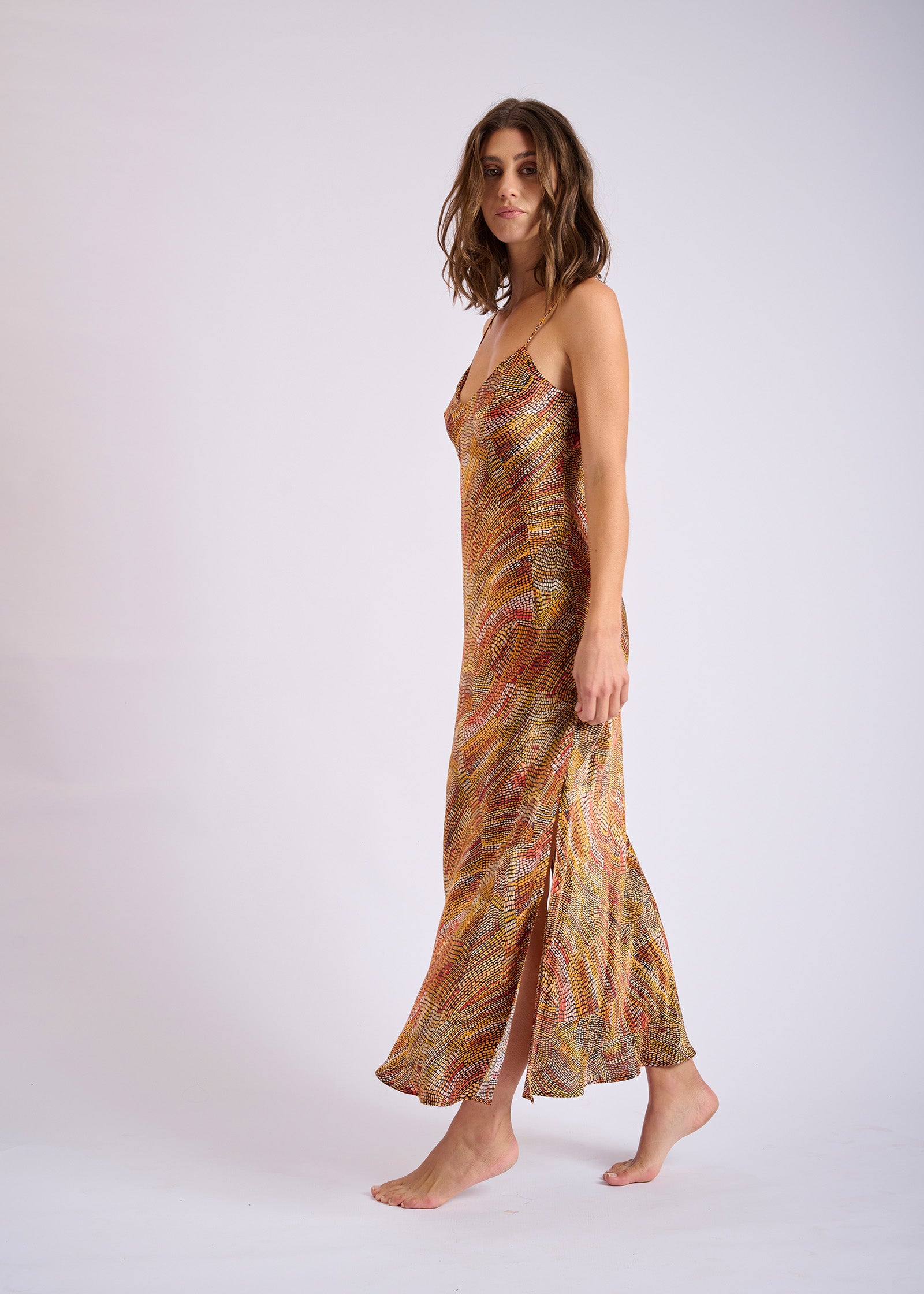 Jaanymili Silk Slip Dress (Pre Order) Nov/Dec delivery