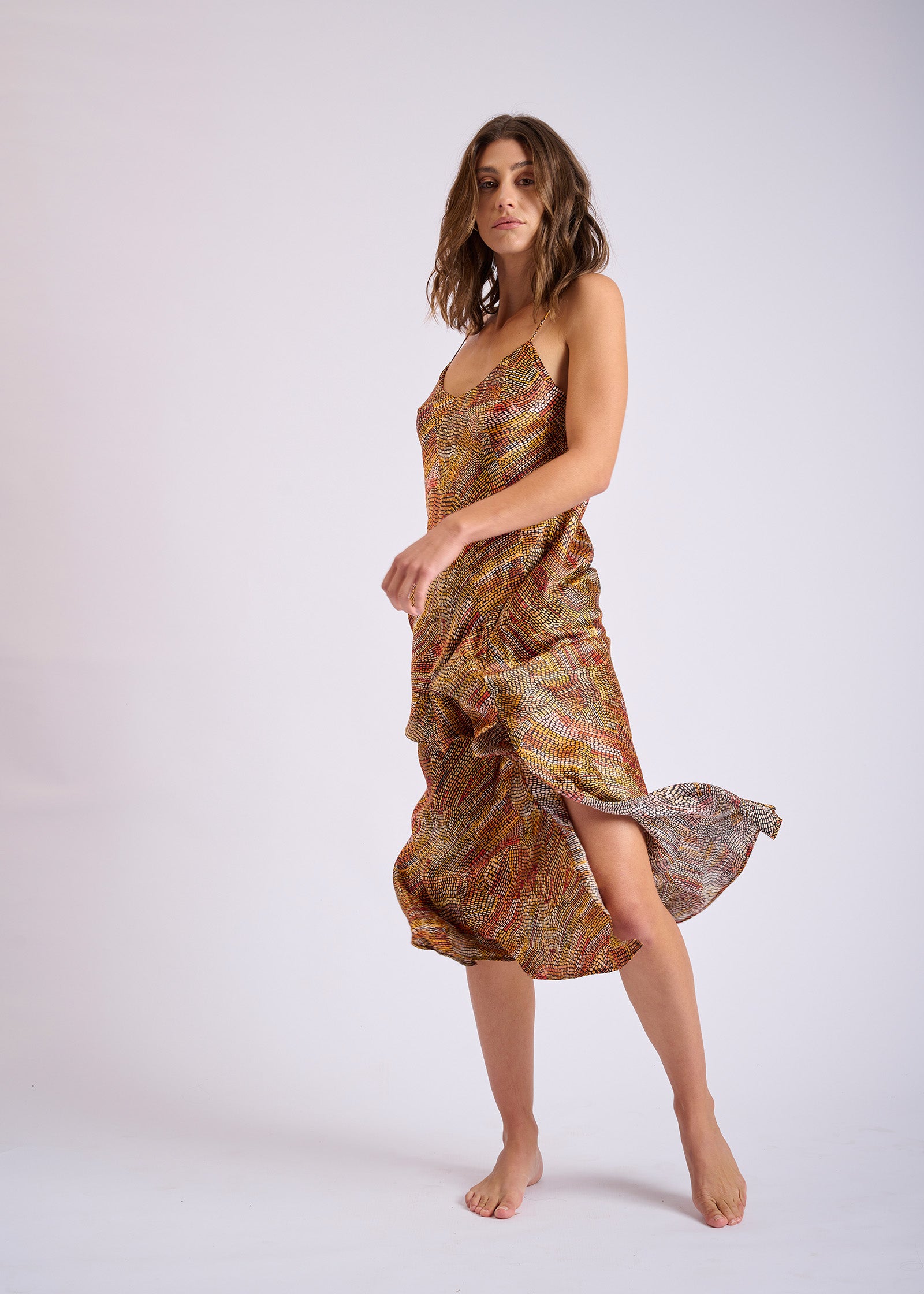 Jaanymili Silk Slip Dress (Pre Order) Nov/Dec delivery