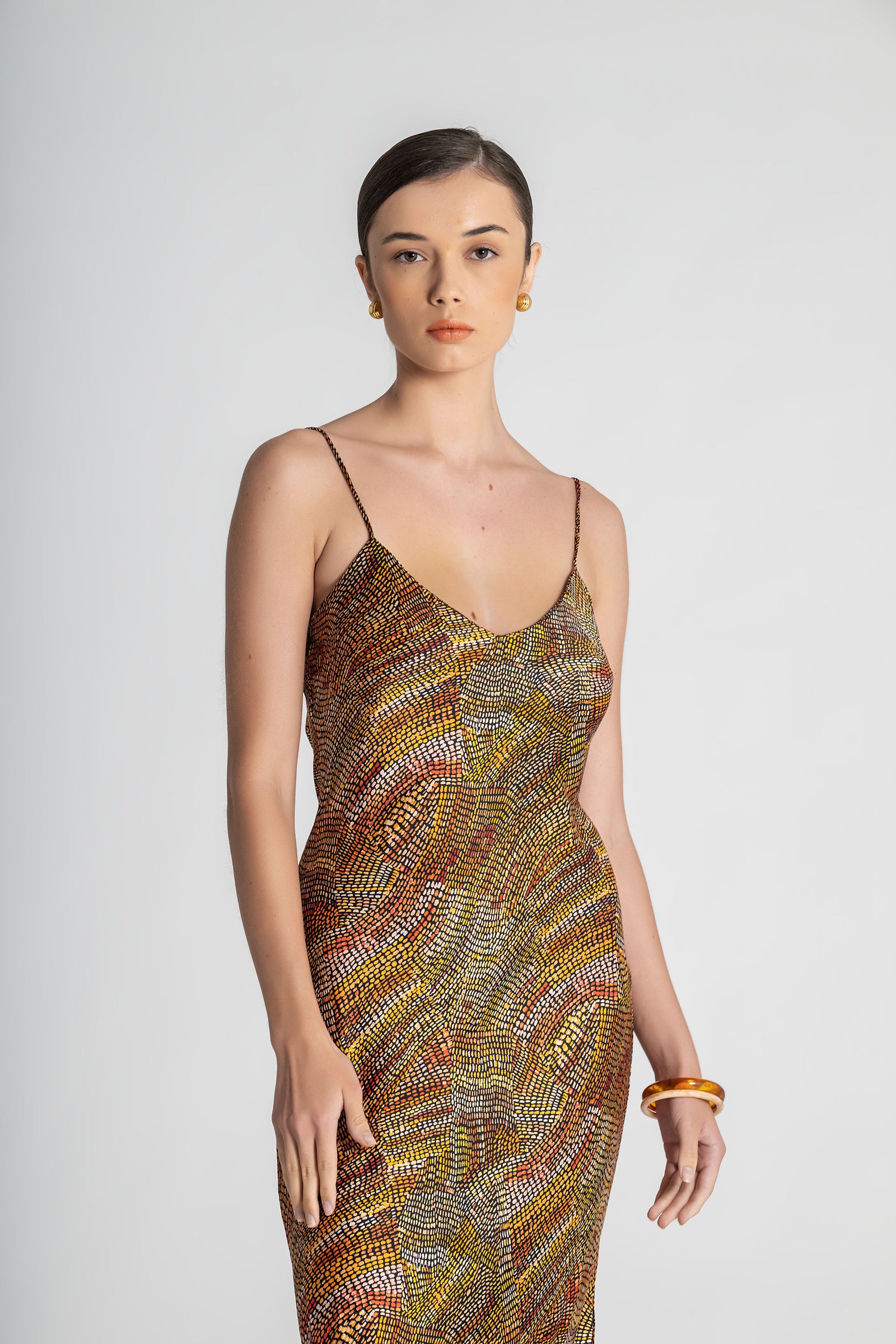 Jaanymili Silk Slip Dress (Ready To Wear)