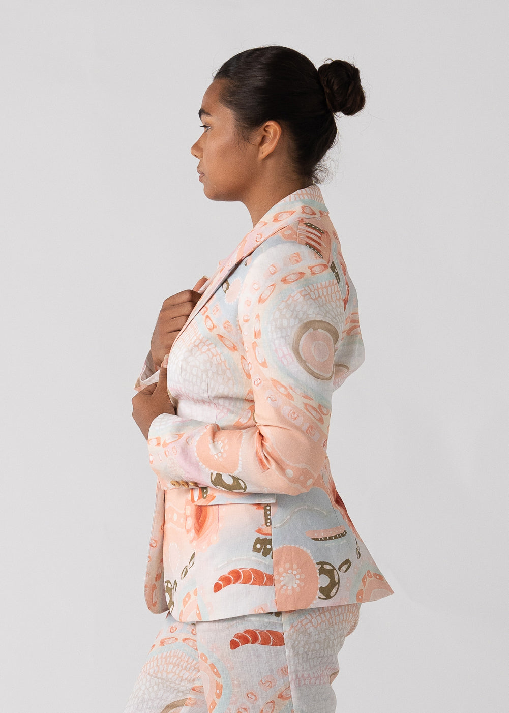 Collectors Edit | Miinggi Linen Slimline Comfort Jacket