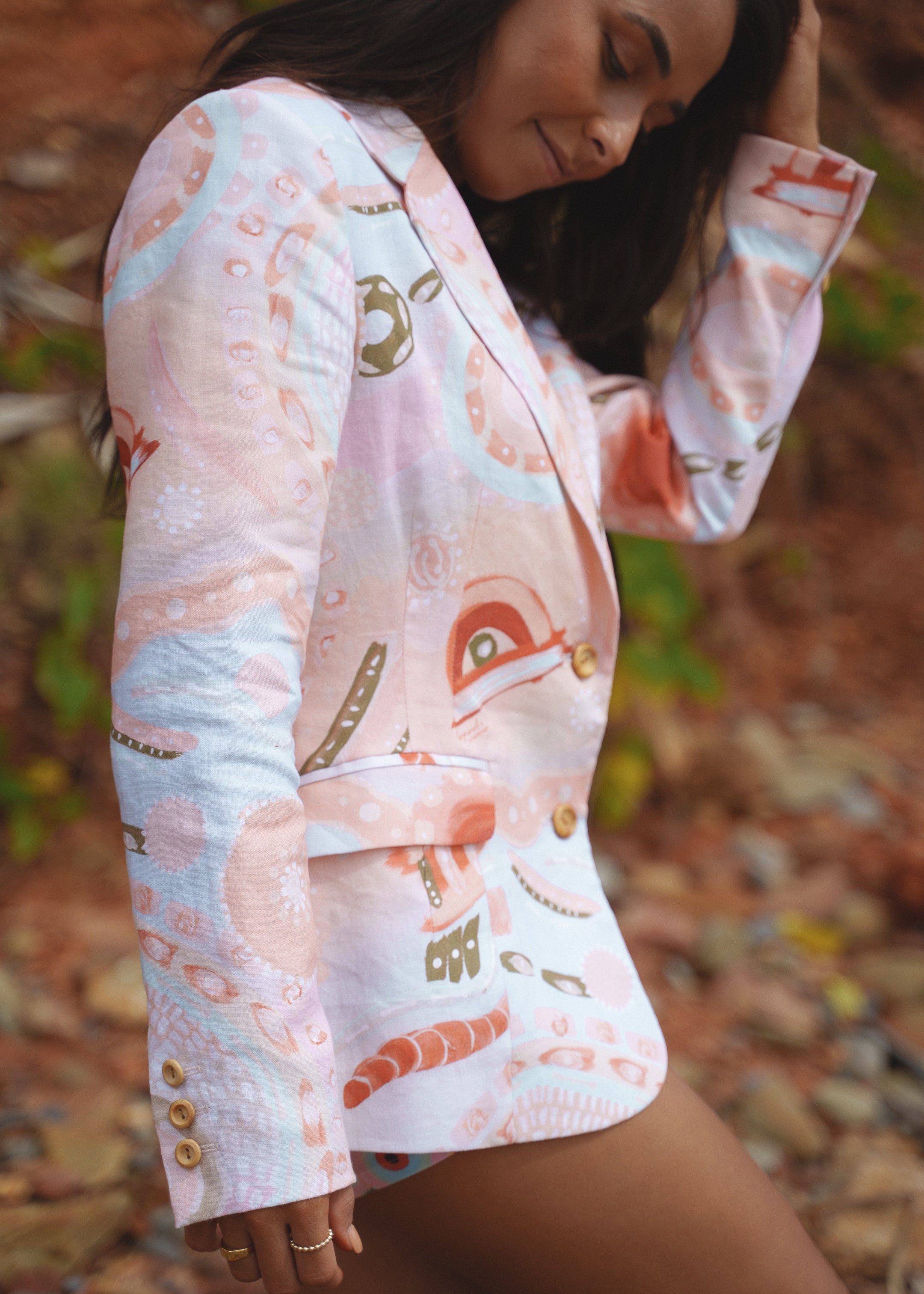 Collectors Edit | Miinggi Linen Slimline Comfort Jacket