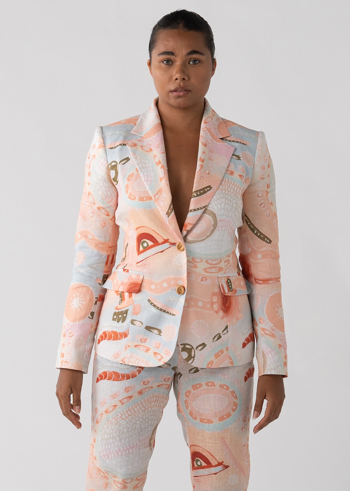 Collectors Edit | Miinggi Linen Slimline Comfort Jacket