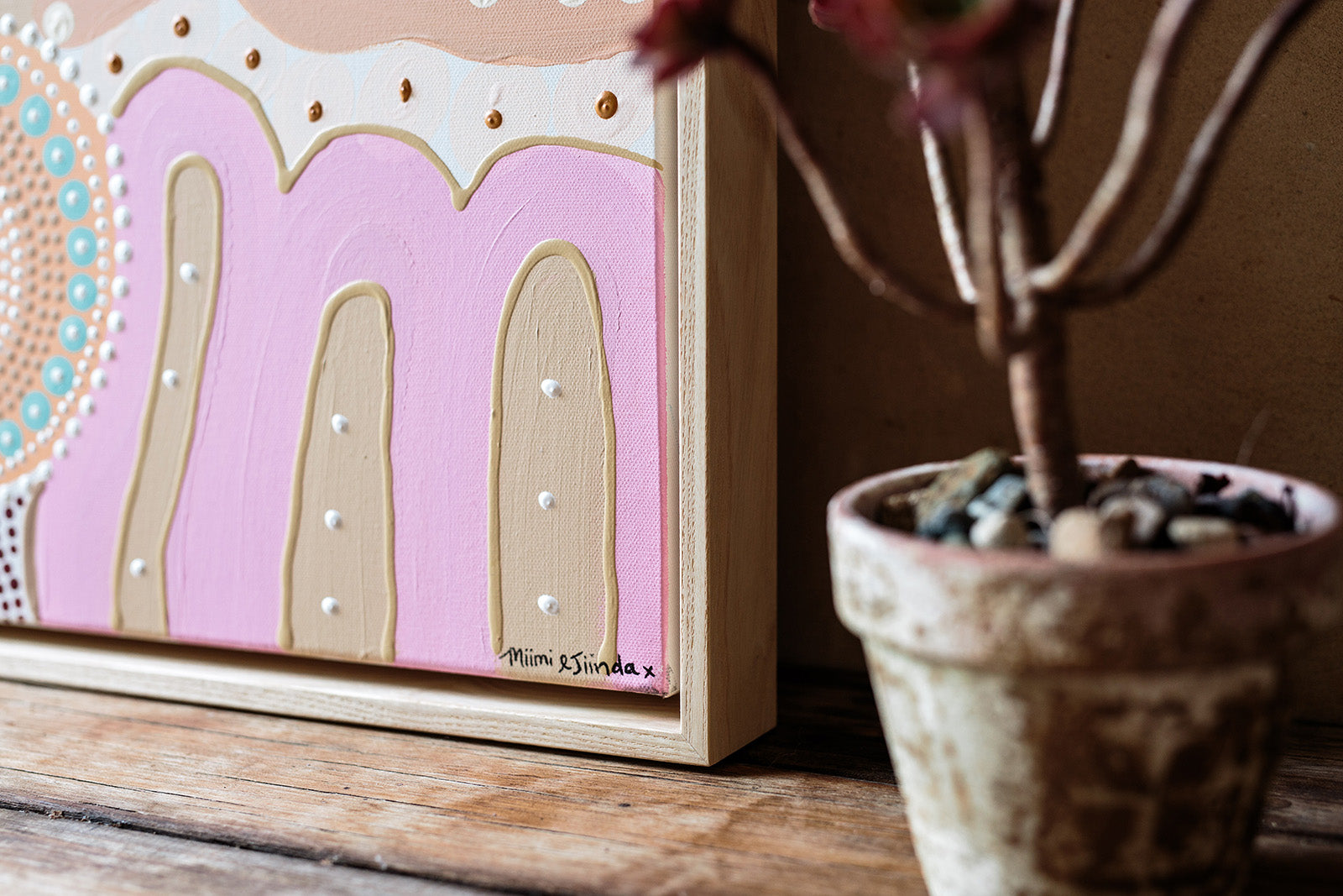 Miimi Wajaarr (Mother Land) Canvas Print Edition