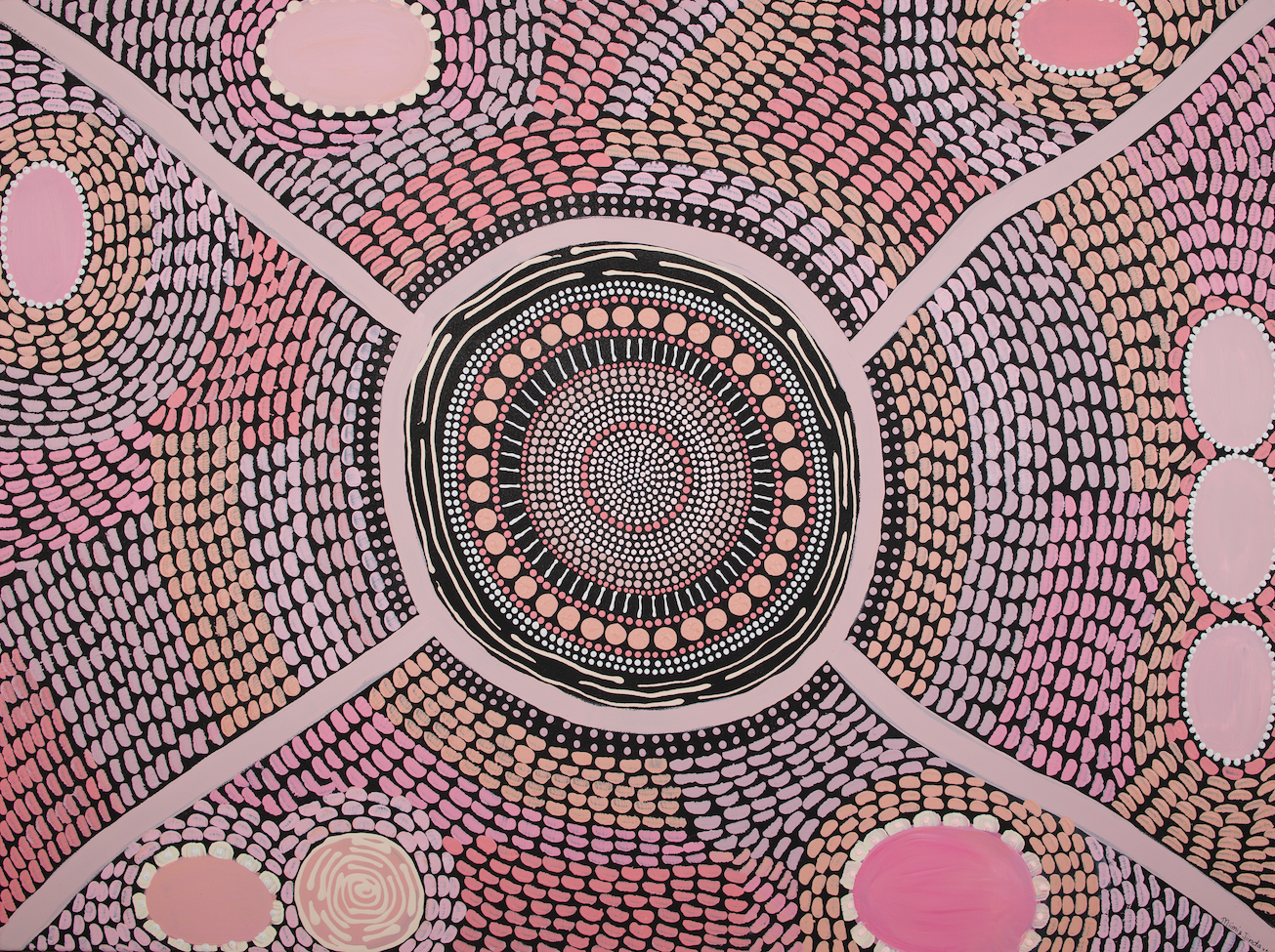 MIINGGI JAANYMILI, CANVAS PRINT EDITION  (ONE OFF STUDIO SALE)