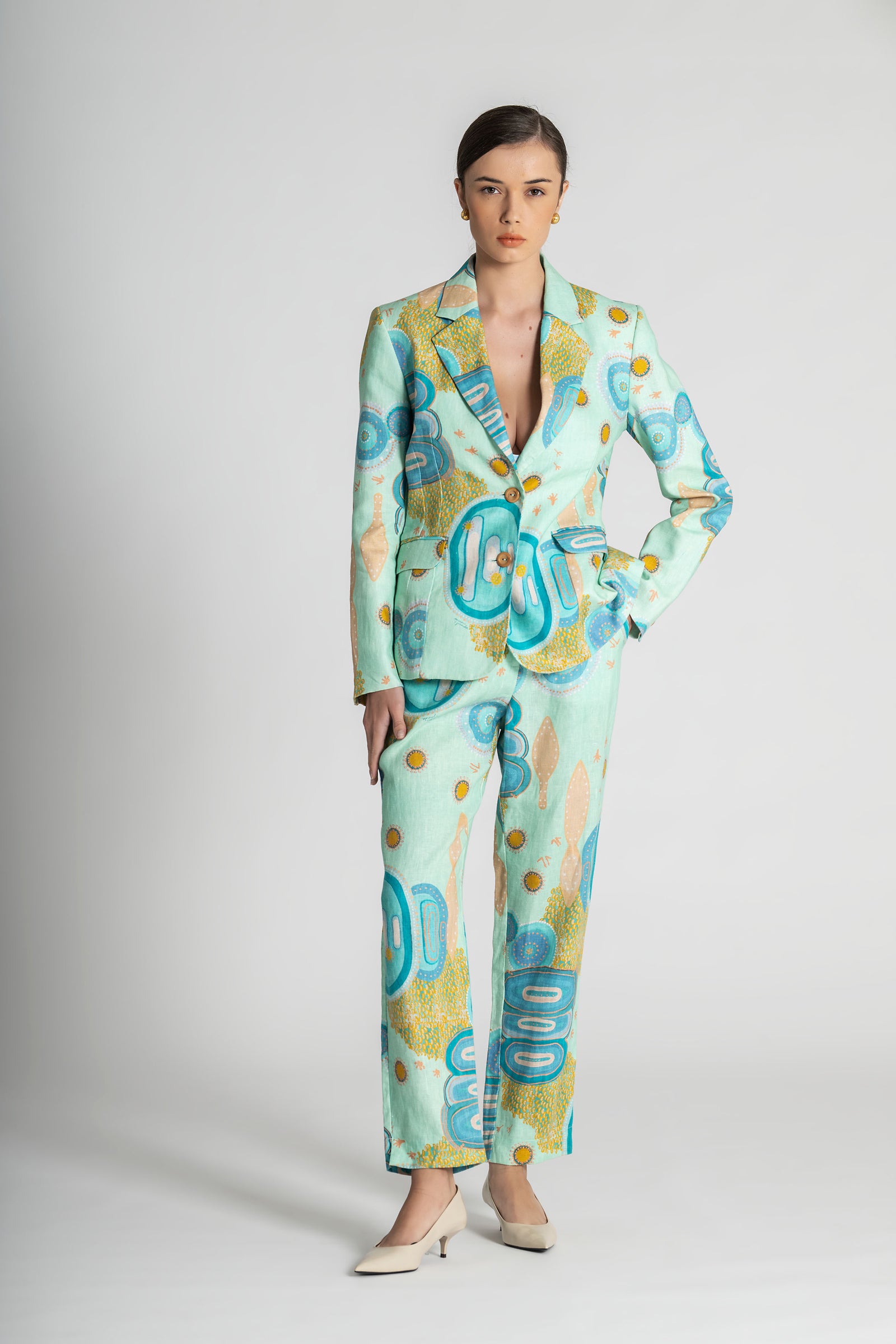 Ngaarlu Linen Slimline Comfort Jacket