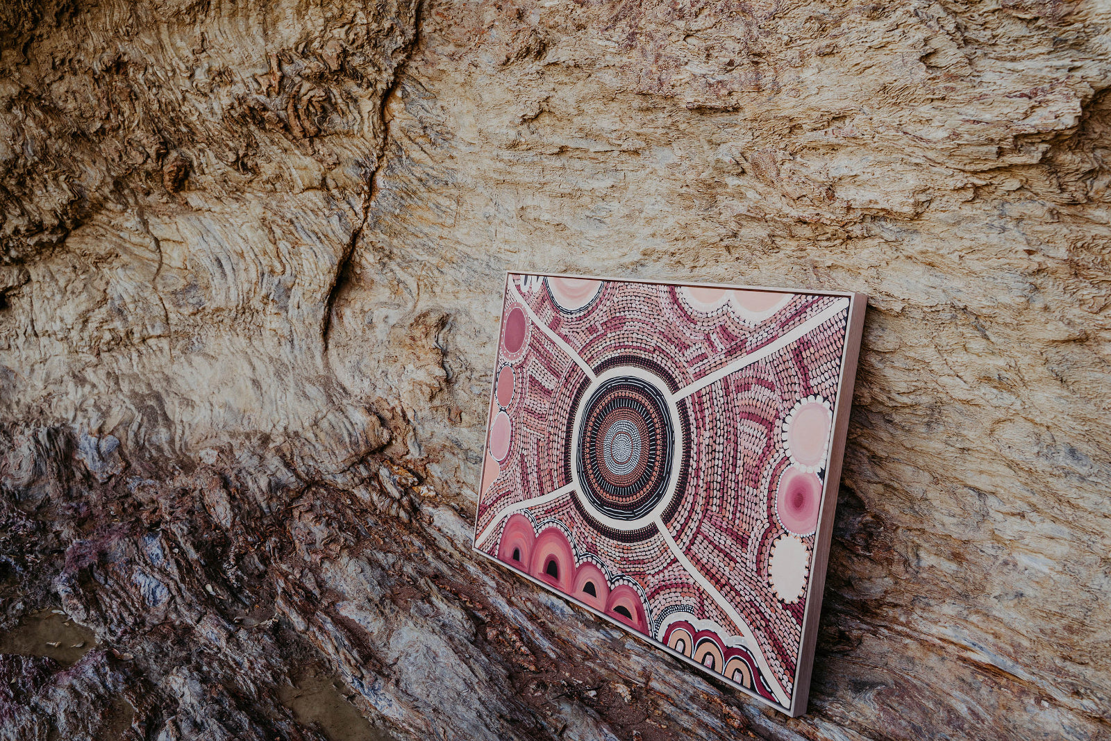 Nuluumga Dreaming Canvas Print Edition