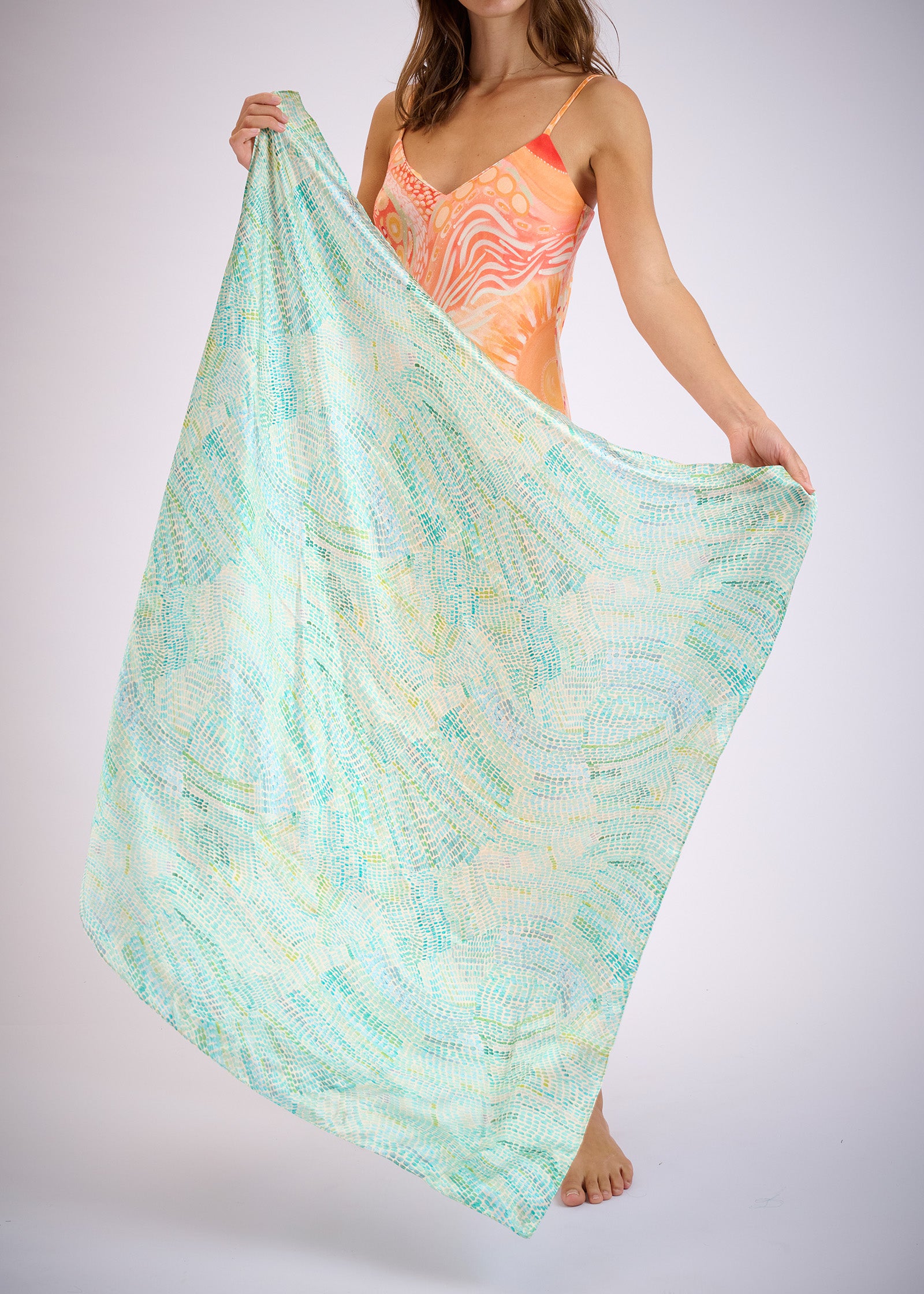 Saltwater Jaanymili Silk Scarf