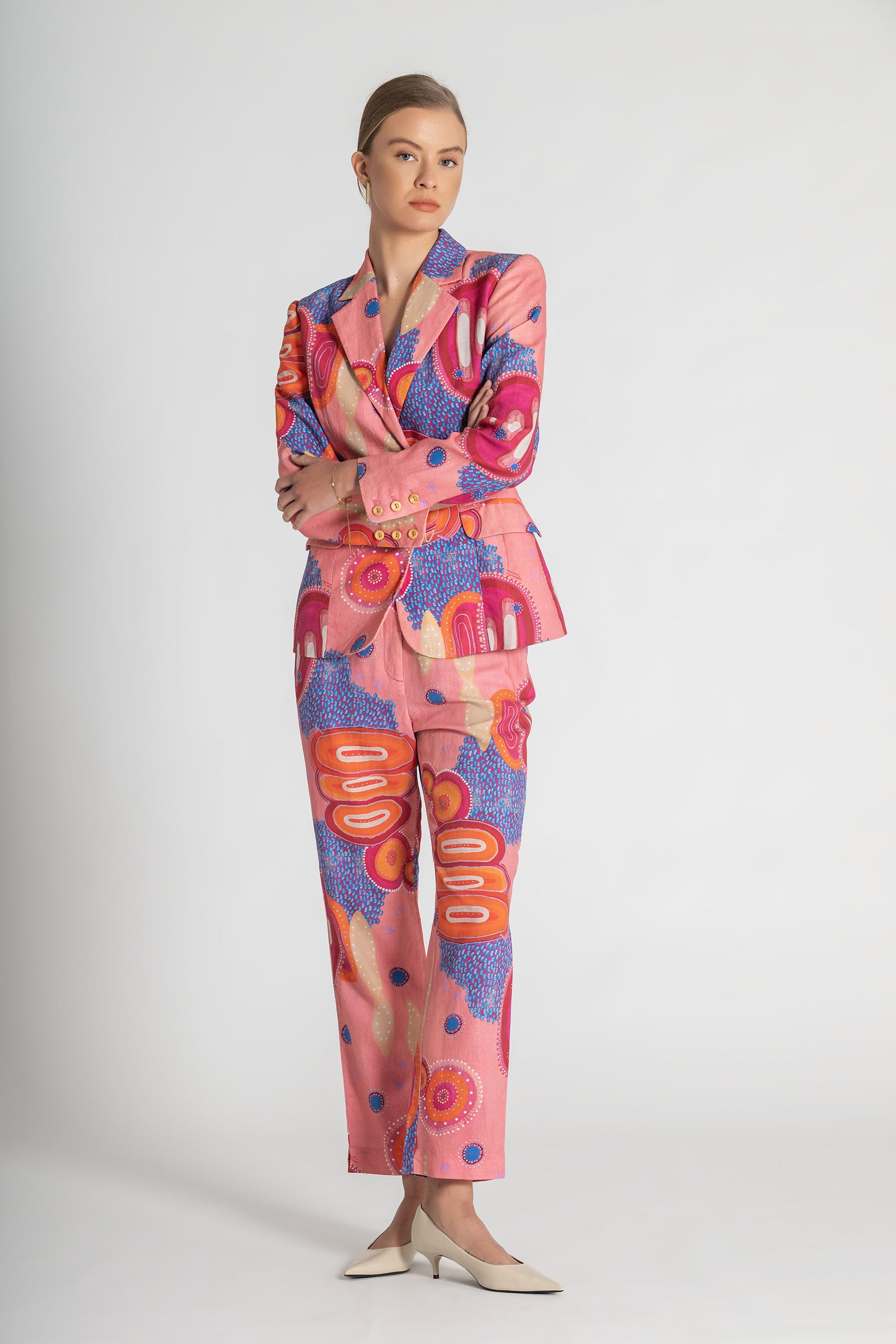 Yaara Linen Flattering Pant (Ready To Wear)