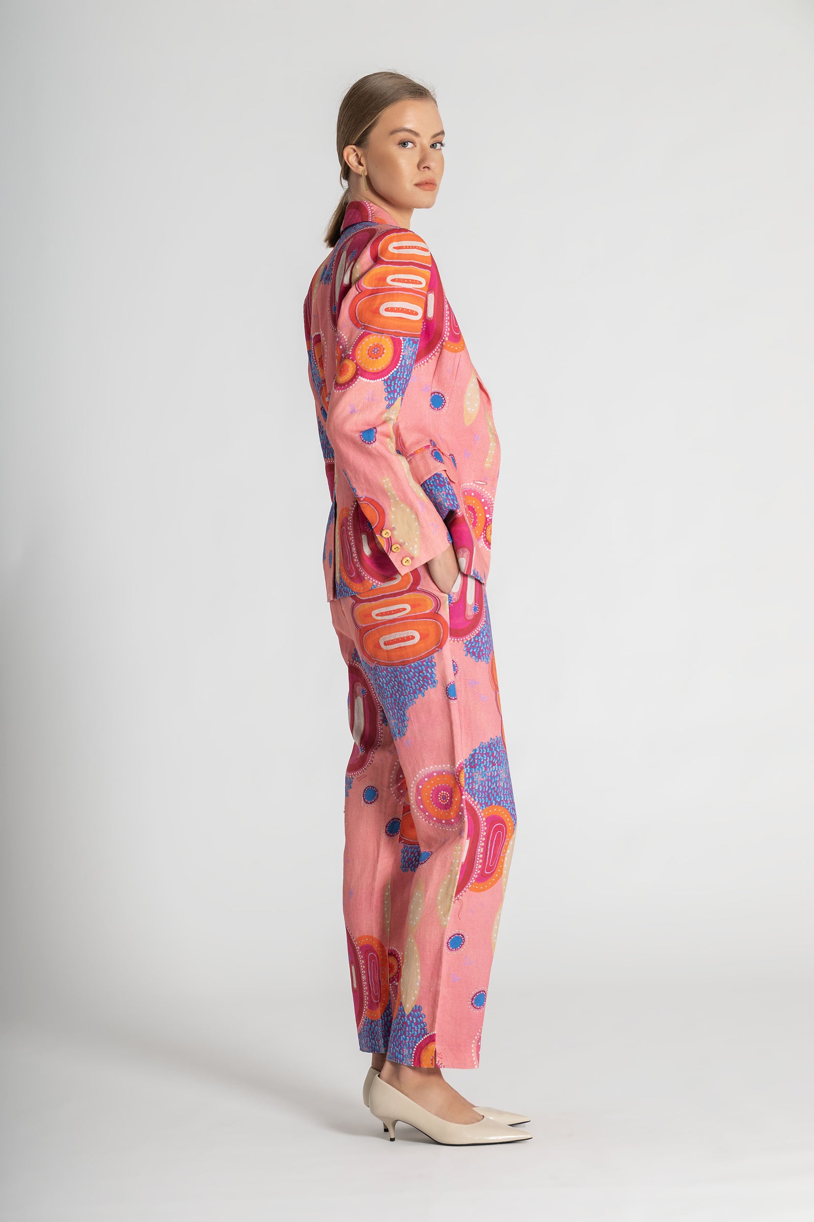 Yaara Linen Flattering Pant (Ready To Wear)