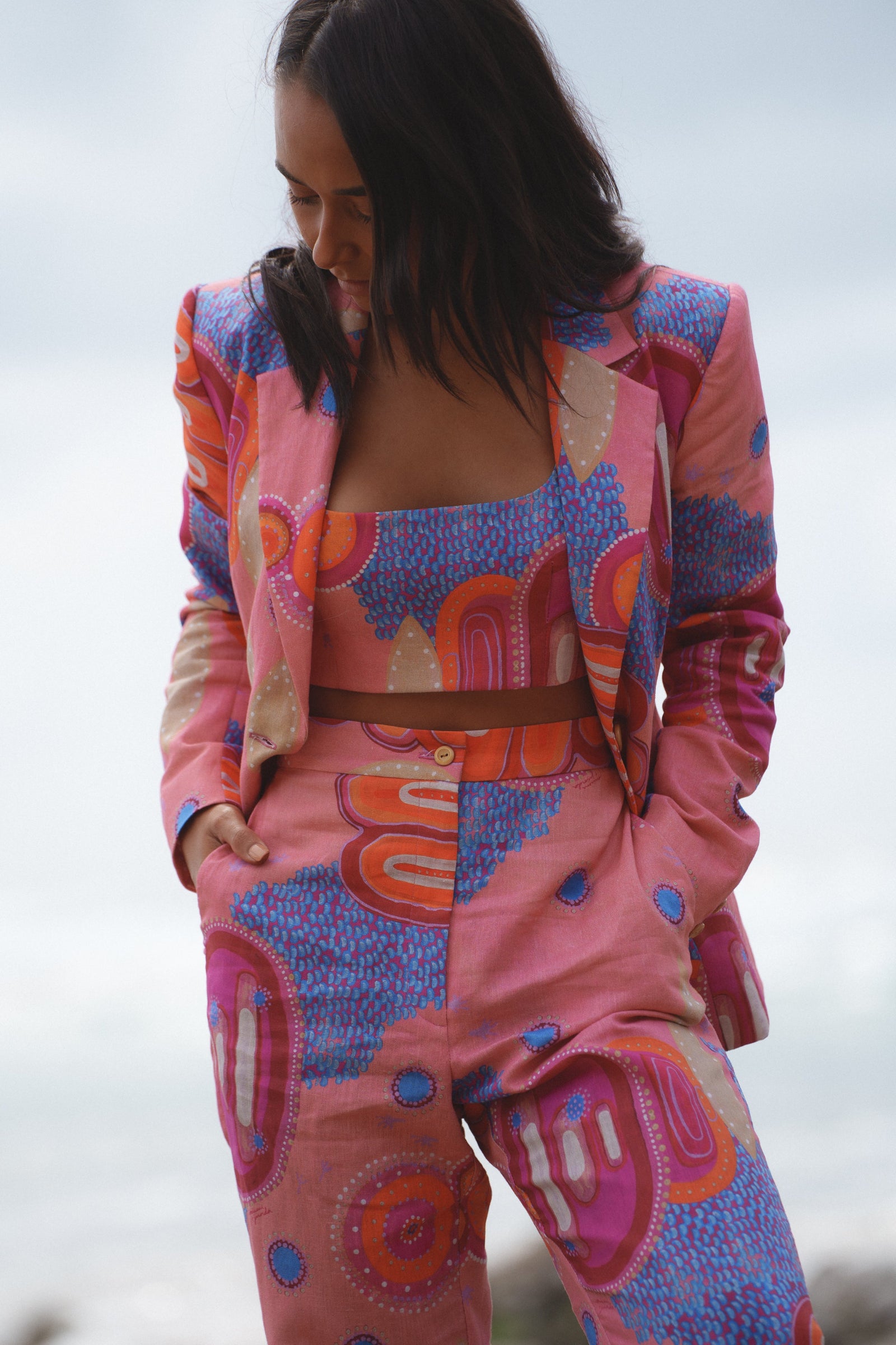 Yaara Linen Slimline Comfort Jacket