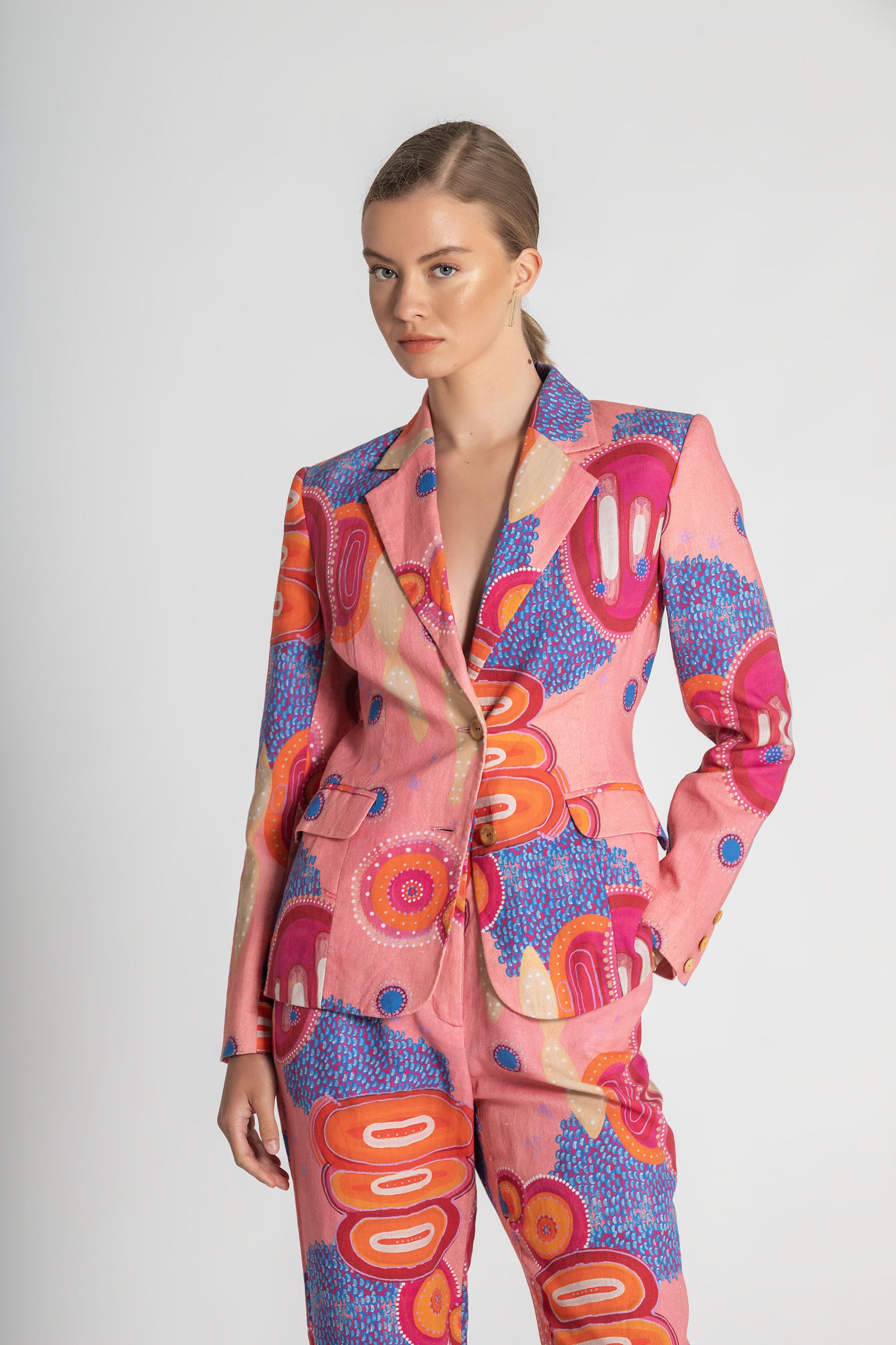 Yaara Linen Slimline Comfort Jacket