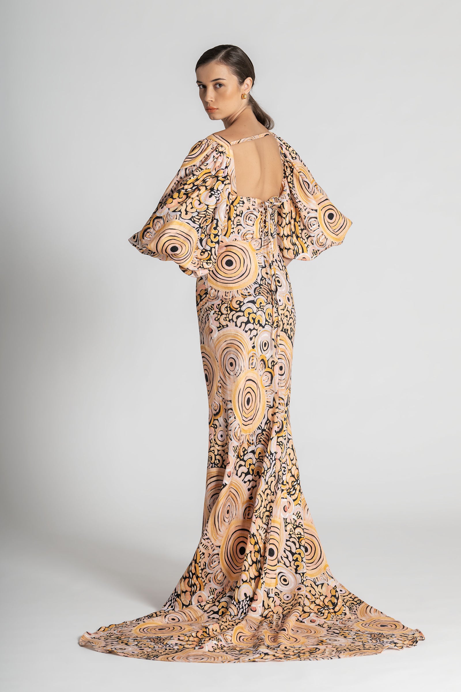 Yarilla Linen Formal Dress