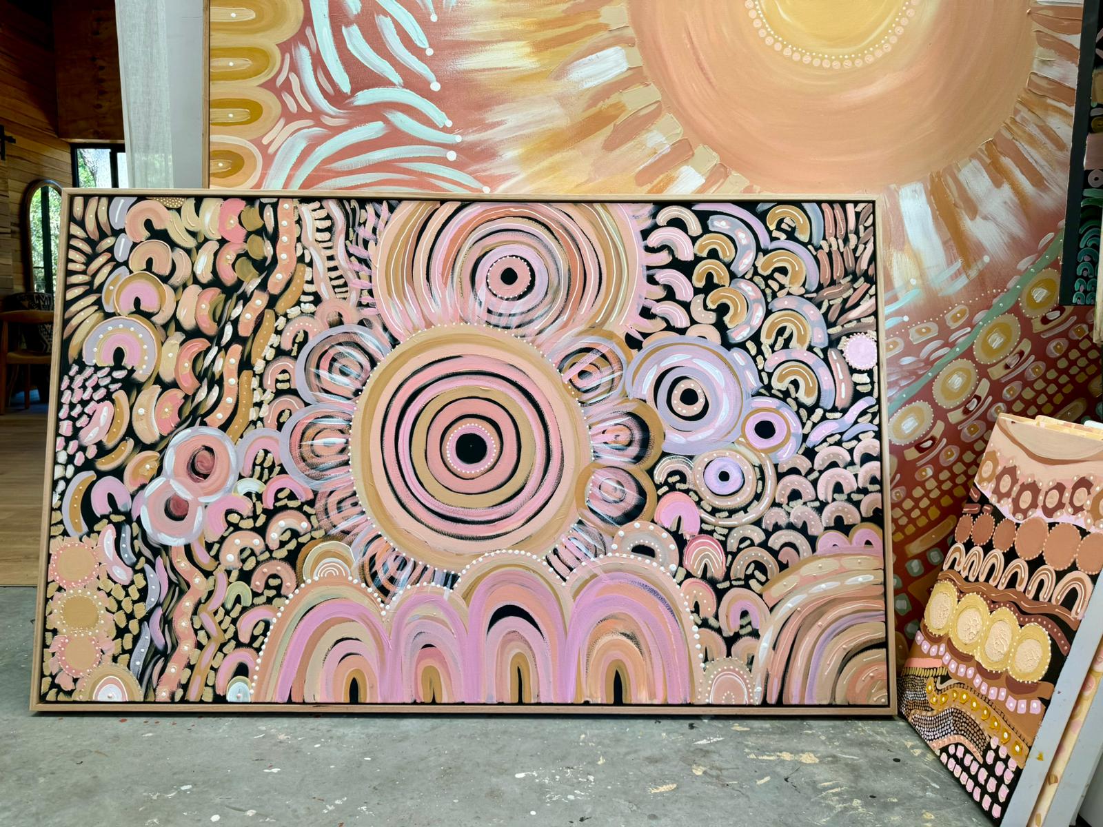 Yarilla 'To Light up and illuminate' Canvas Print Edition