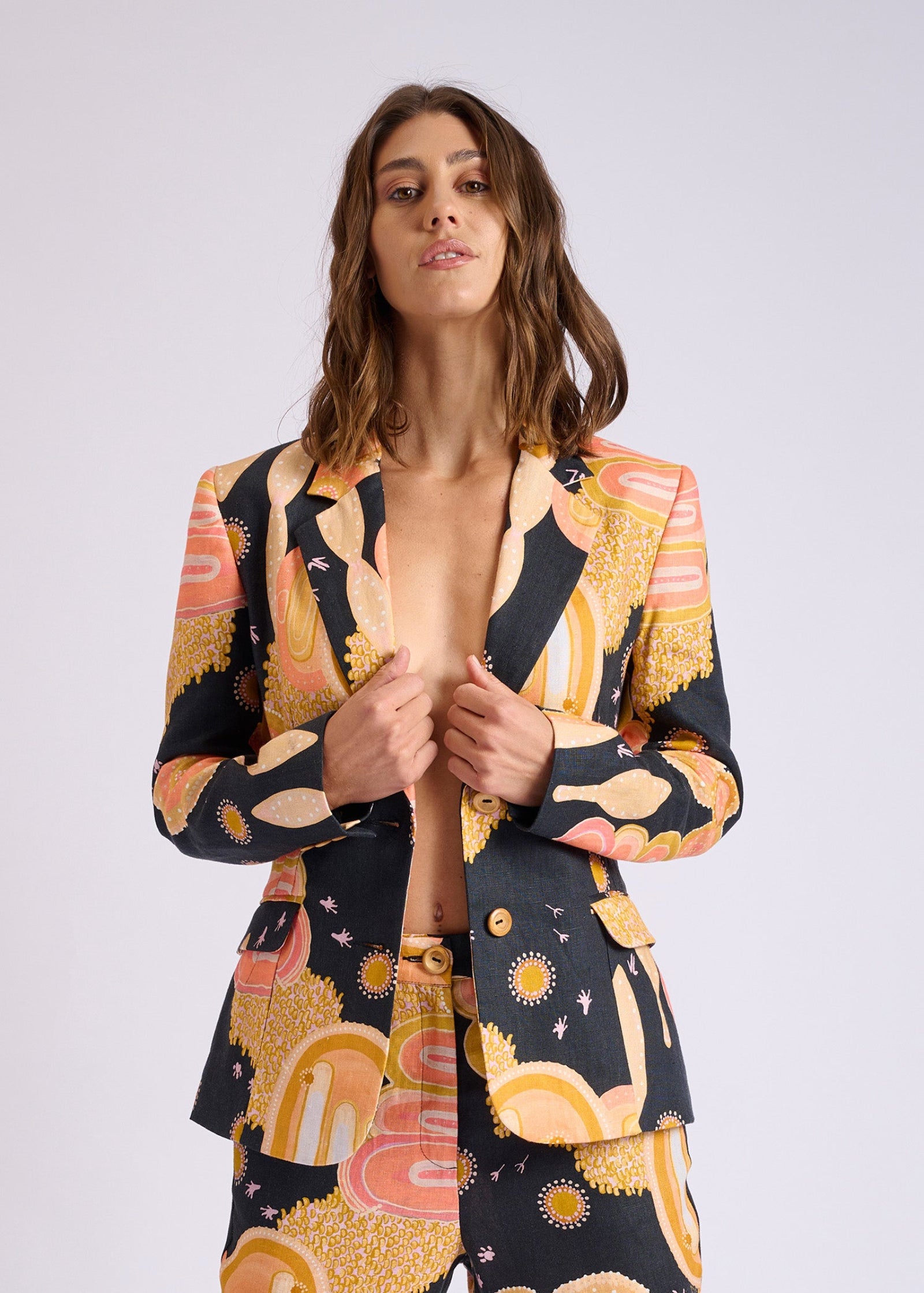 Yuulgarr Linen Slimline Comfort Jacket