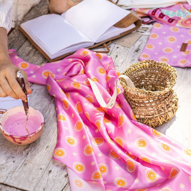 Jibaanga Silk Scarf