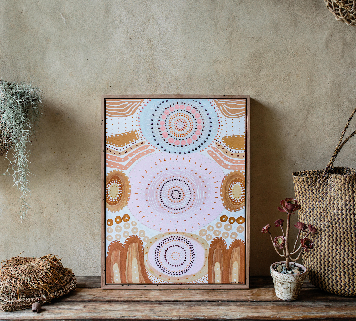 Lowanna Dreaming Canvas Print Edition