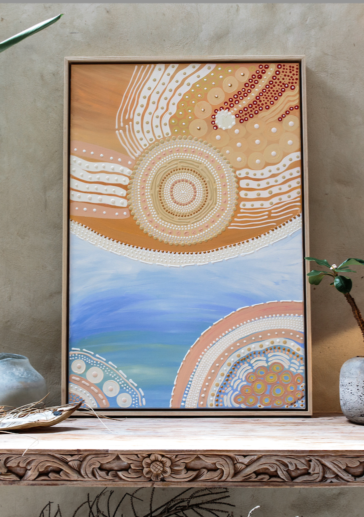 Waru Warumbi Canvas Print Edition