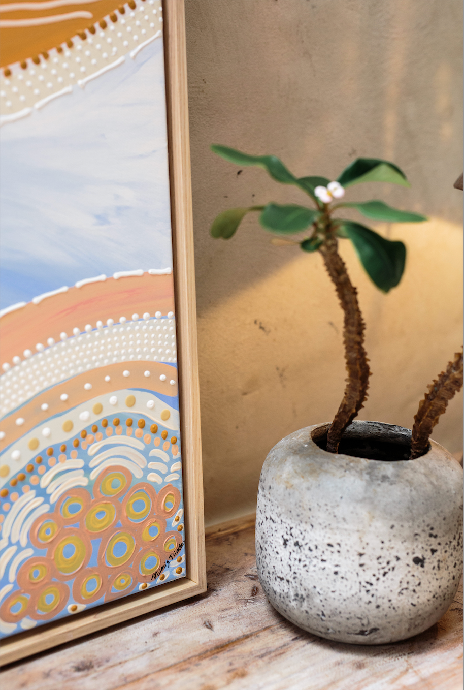 Waru Warumbi Canvas Print Edition