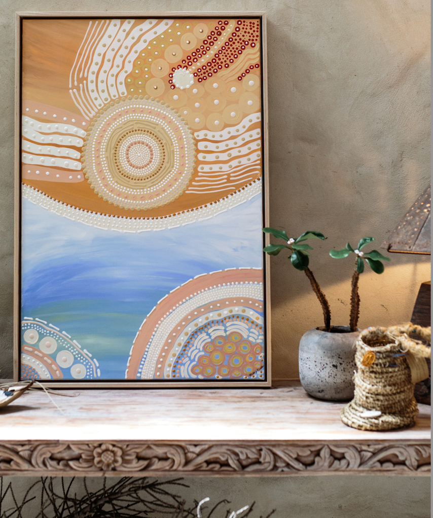 Waru Warumbi Canvas Print Edition