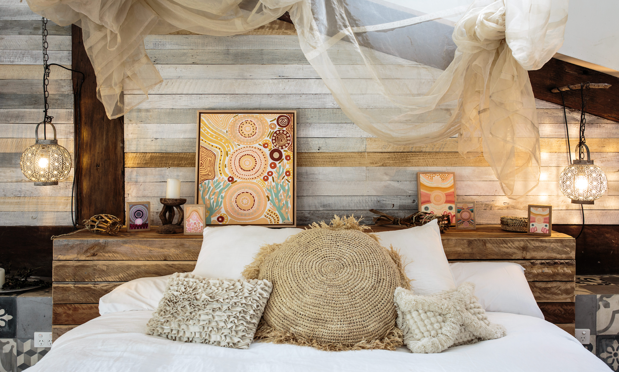 Yillah Waru Waruway Canvas Print Edition